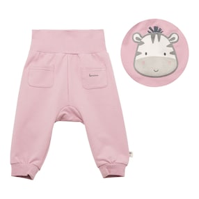 Jogginghose mit Po-Applikation Zebra