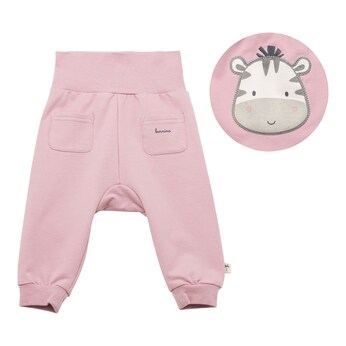 Jogginghose mit Po-Applikation Zebra