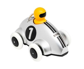 Push & Go Rennwagen Silber Edition