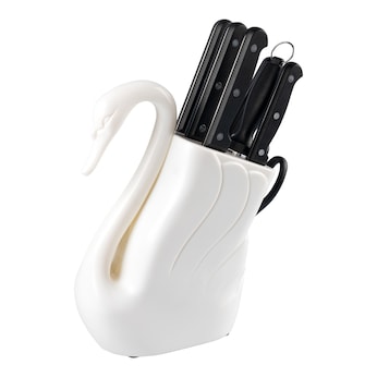 Messerblock „Schwan“