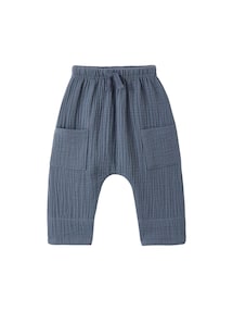 Baby Hose aus Musselin mit Dehnbund, Beinlänge verstellbar