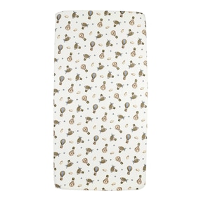 Jersey-Spannbetttuch 60x120 cm