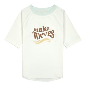 Bade-T-Shirt mit UV-Schutz Welle