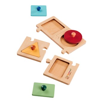 Montessori Lernpuzzle Formen 