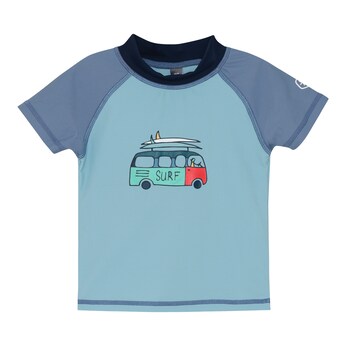 Bade-T-Shirt mit UV-Schutz Bus