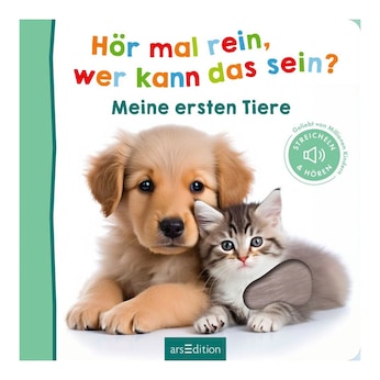 Soundbuch Hör mal rein, wer kann das sein? - Meine ersten Tiere