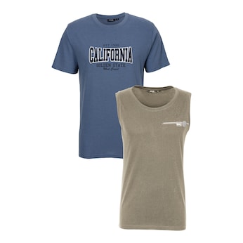 Herrenshirt-Sparpack „Ingo“, 2-teilig