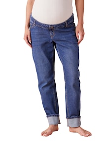 Slim-Fit-Umstandsjeans, Seamless-Bund WATERLESS, Bundweite verstellbar