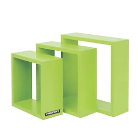 Wandregale, 3er Set, Cubes MINECRAFT 