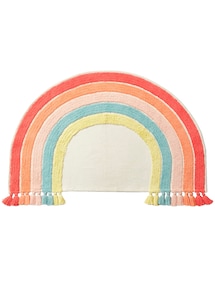 Kinderzimmer Teppich REGENBOGEN