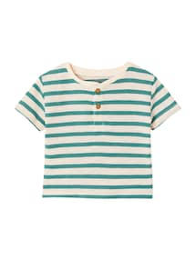 Baby Henley-Shirt aus Bio-Baumwolle