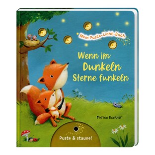 Mein Puste-Licht-Buch - Wenn im Dunkeln Sterne funkeln