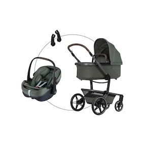 Kombikinderwagen Trio-Set inkl. Babyschale Pebble 360 Pro 2