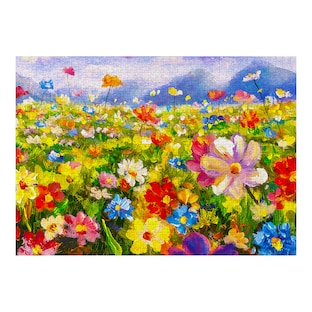 Puzzle "Colorful Flower Meadow", 1000 Teile