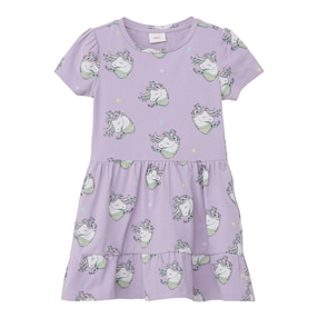 Kleid kurzarm Einhörner