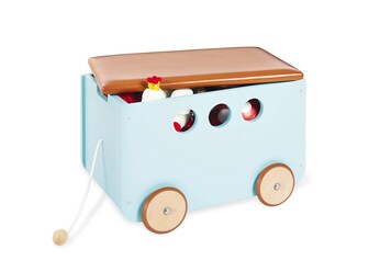 Spielzeugkiste mit Rollen „Jim”, mint
