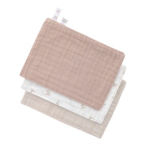3er-Pack Mullwaschhandschuh Set 