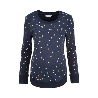 Umstands-Pullover Golden Dots