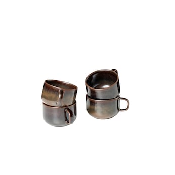 Kaffeeobertassen-Set, Steinzeug Glockenklang