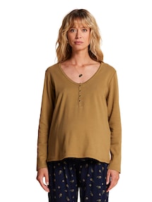 2-teiliges Homewear-Set für Schwangerschaft und Stillzeit, Bio-Baumwolle