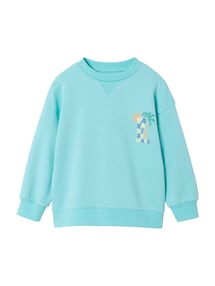 Jungen Sweatshirt mit Sommer-Motiv