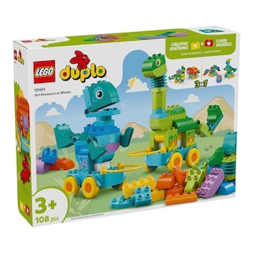10451 Dinos auf Rädern 3-in-1-Set