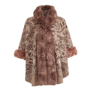 Kuschel-Poncho „Katharina“