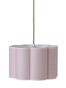 Zweifarbiger Kinderzimmer Lampenschirm in Blumenform
