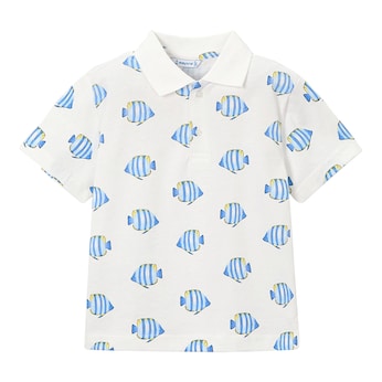 Polo-T-Shirt Fische