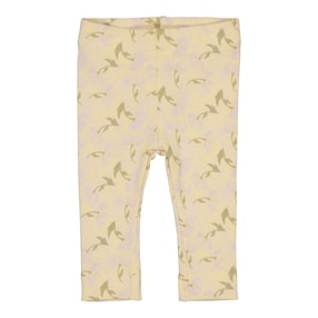 Leggings Blumen Rippqualität