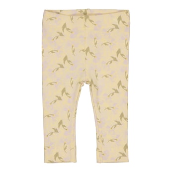 Leggings Blumen Rippqualität