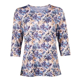 Damenshirt 3/4-Arm "Fleur"