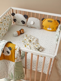 Baby Bettumrandung / Polster für Laufgitter PANDAFREUNDE