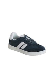 Zweifarbige Kinder Sneakers mit Reißverschluss