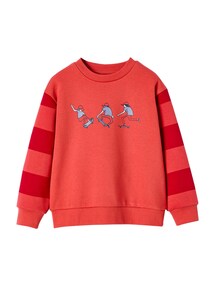 Jungen Skateboard-Sweatshirt mit Recycling-Polyester