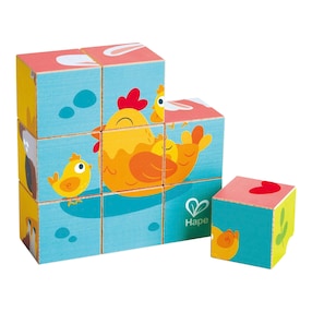 Blockpuzzle Bauernhoftiere