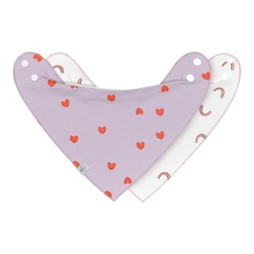2er-Pack Dreieckstücher Happy Kirschen