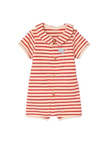 Gestreifter Baby Overall
