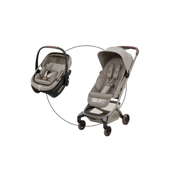 Buggy Fame Cabin inkl. Babyschale Coral Slide Pro