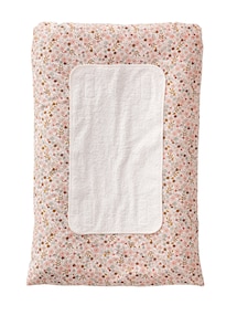 Baby Wickelauflage-Set FLORA mit 2 Wickelunterlagen