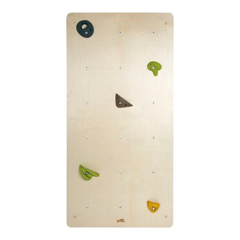 Kletterwand mit Griffen
