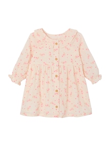 Baby Kleid aus Baumwoll-Musselin