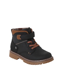 Boots mit elastischen Schnürsenkeln und Klettverschluss für Kinder