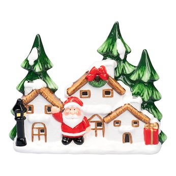 LED-Keramikfigur „Winterdorf“ 