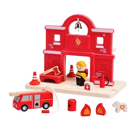 Feuerwache - Straßenerweiterungsset