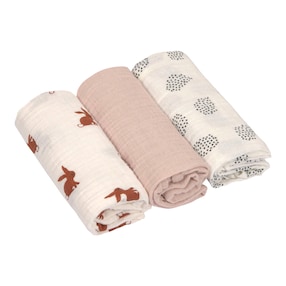 3er-Pack Mullwindeln 60x60 cm