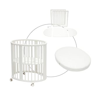 Babybett Sleepi Mini. Inkl. Umbausatz zum Kinderbett und Matratze