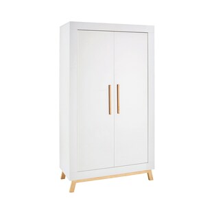 Kleiderschrank Miami white 2-türig