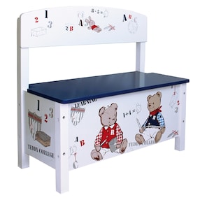 Kindertruhenbank Teddy College 