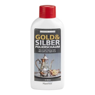 Gold- und Silber Polierschaum "Diamond Clean", 150 ml